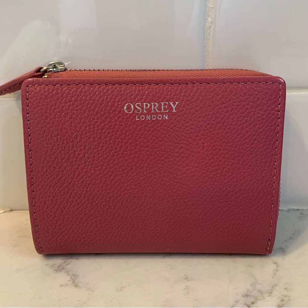 Pink Leather Wallet